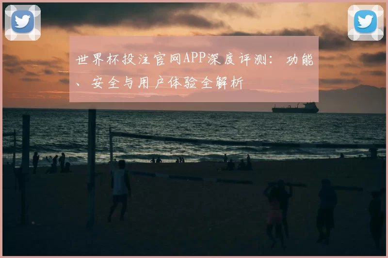 世界杯投注官网APP深度评测:功能、安全与用户体验全解析