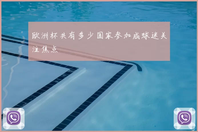 欧洲杯共有多少国家参加成球迷关注焦点