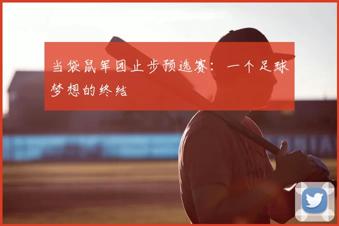 当袋鼠军团止步预选赛:一个足球梦想的终结